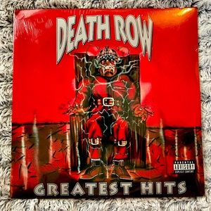 SEALED! RARE! Death Row Greatest Hits 4 Record Set 1996 Snoop Dogg Dr. Dre 2PAC